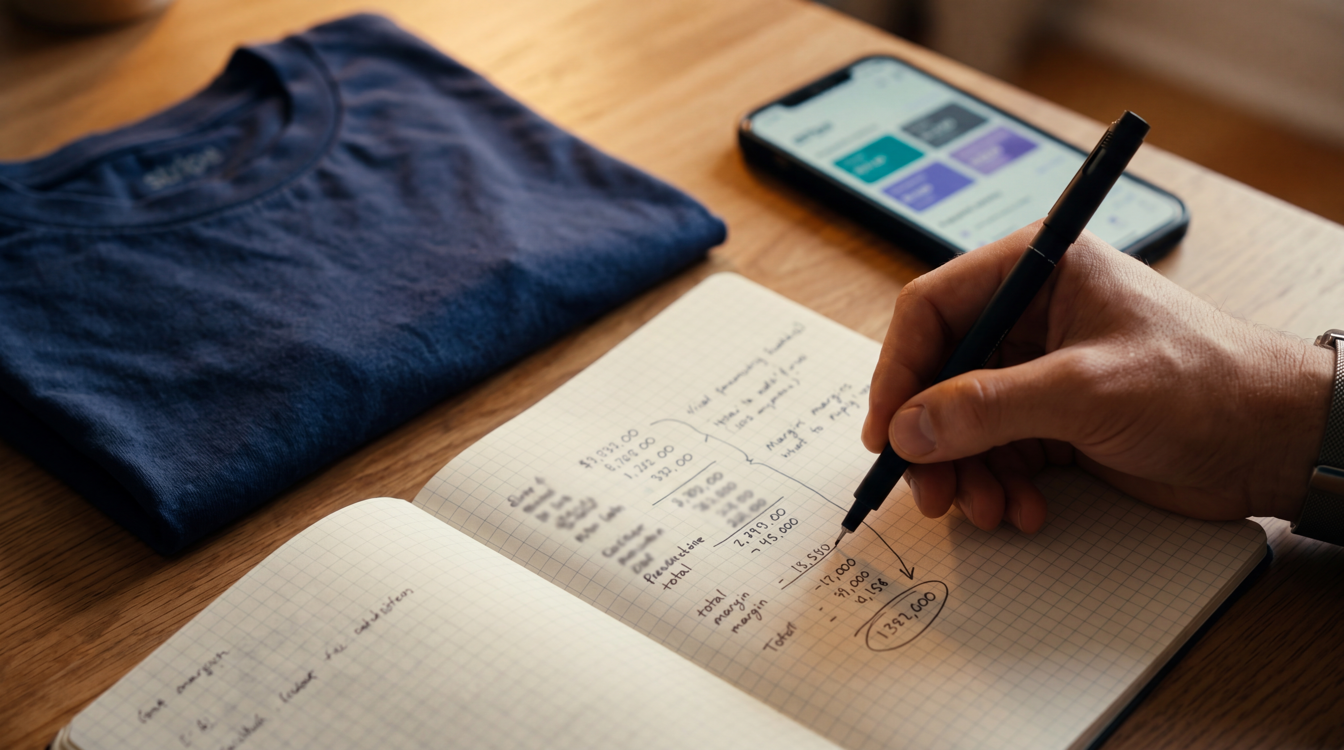Schéma simple montrant le parcours d’une commande print-on-demand, du panier client à la fabrication puis à l’expédition