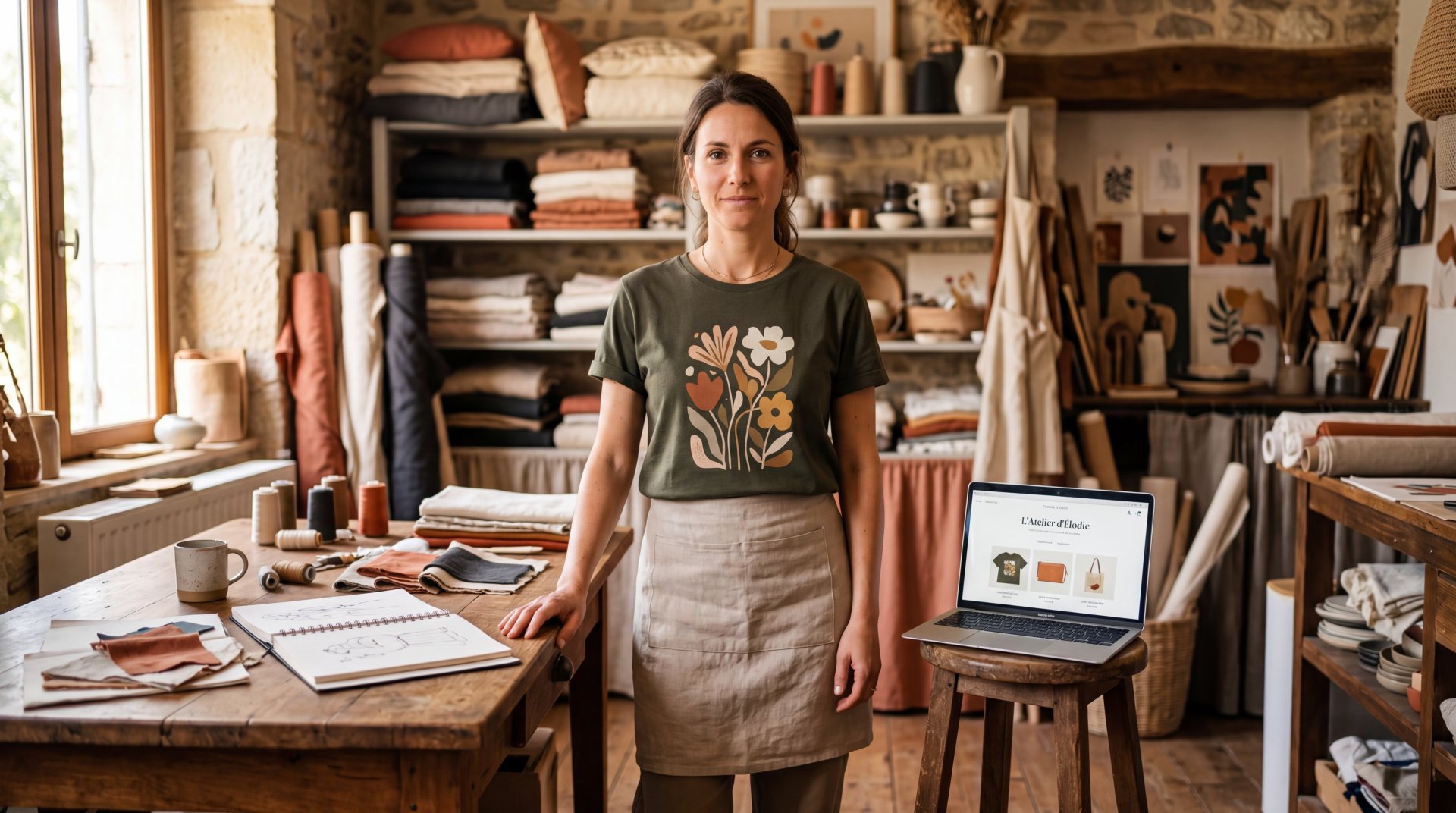 Print-on-demand pour artisans et créateurs français : contraintes et opportunités