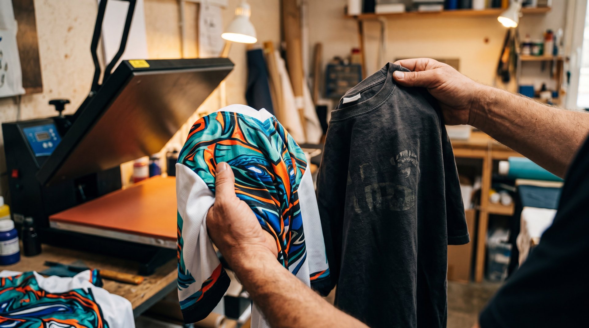 Sublimation textile : sur quels produits ça marche (et sur lesquels ça ne marche pas)