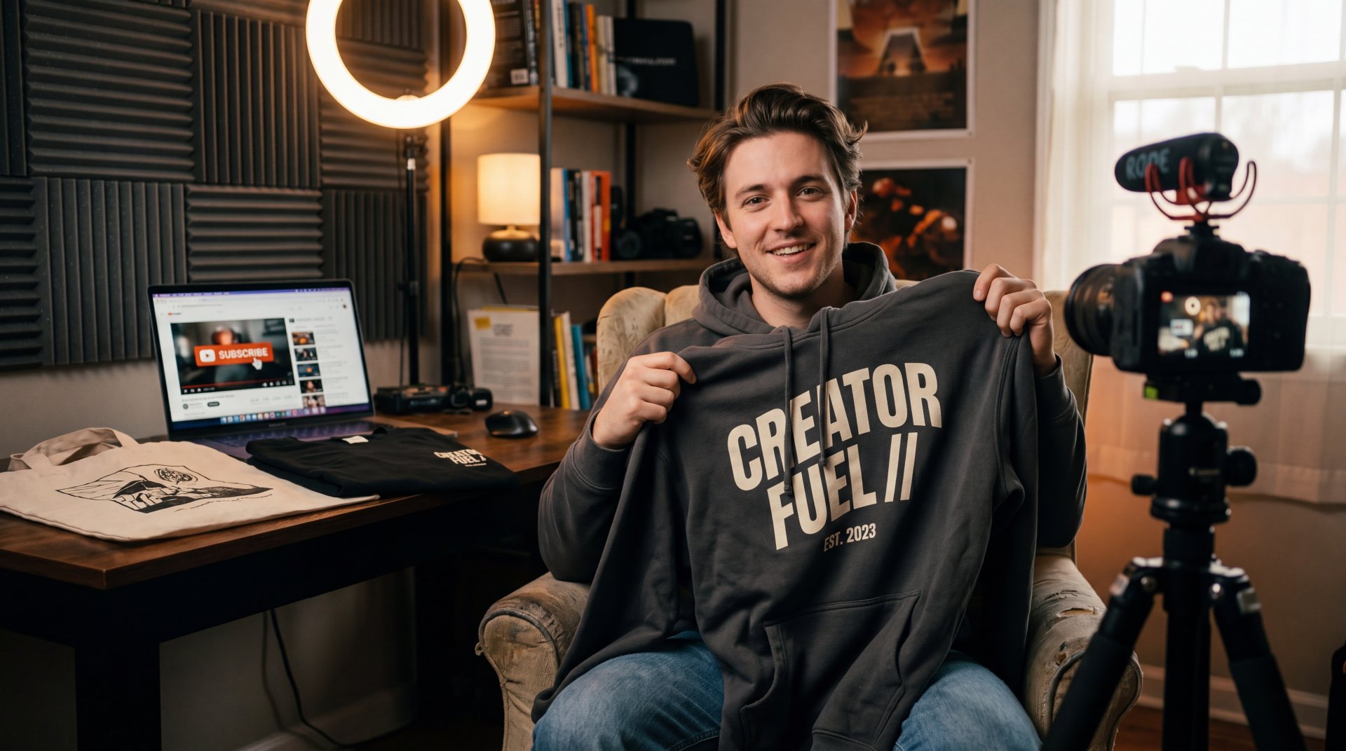 YouTuber et merch : faut-il attendre d'avoir X abonnés pour se lancer ?